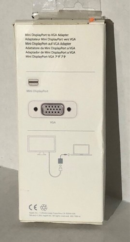 Apple MB570LLB Mini DisplayPort to DVI Adapter - White - Picture 2 of 6