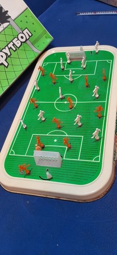 Soviet Vintage FOOTBALL SOCCER Table Game.USSR.(1980s.) ORIGINAL. - Picture 7 of 12