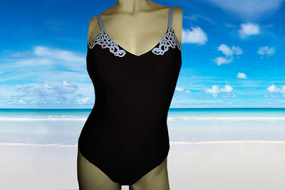 periwinkle bathing suit