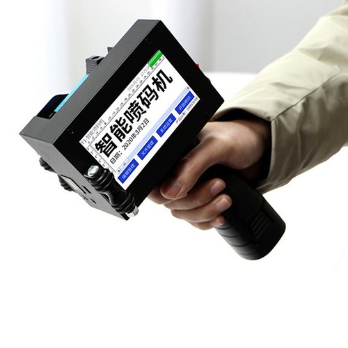 Handheld Inkjet Printer Date QR Code Barcode Printing Logo Label Machine New - Picture 5 of 21