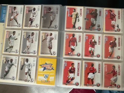 06-07 Magic Box INT Shoot Out Trading Card Binder with 313 Cards - Picture 6 of 23