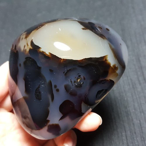 TOP 183 G Natural Polished Aquatic Plants Agate Crystal Madagascar BWA612 - Picture 2 of 12