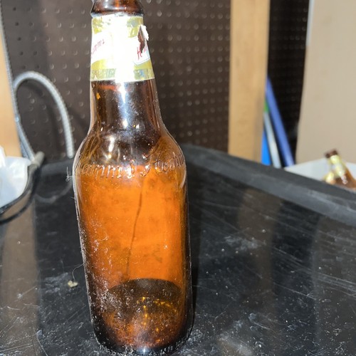 Vintage Hamm's Beer Bottle Empty Brown 12 oz 1951 Duraglas - Picture 3 of 6