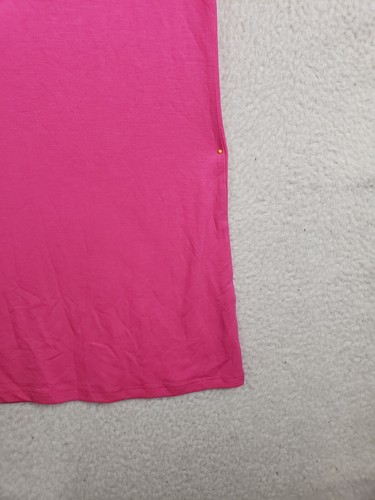 Calvin Klein Girls Dress Extra Large Pink Rayon Blend Short Sleeve T-Shirt Fit - Picture 14 of 17
