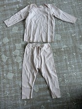 Bonpoint Baby Pink Pajama Set, Size 12M