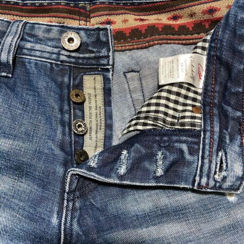 Cult Of Individuality Hagen Jeans Herren 30x34 Blau Stone Wash Distressed Denim - Bild 2 von 24