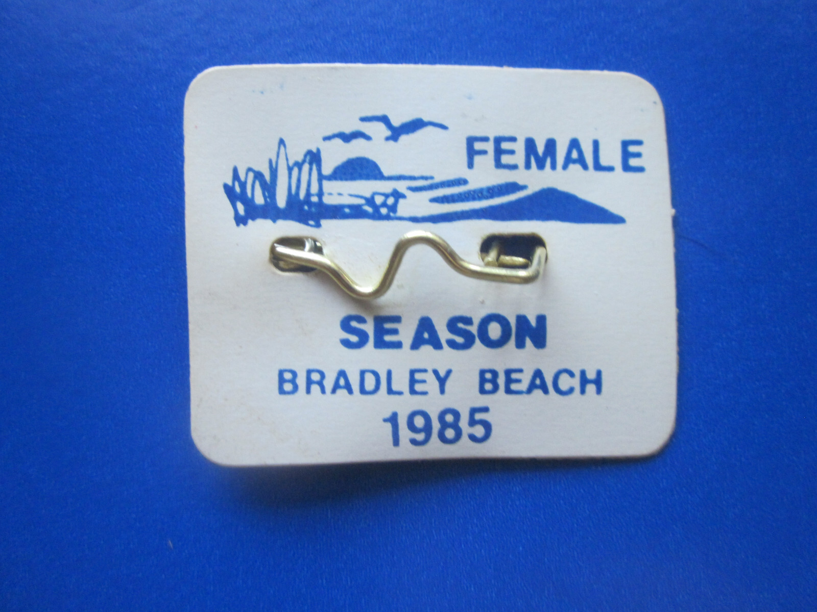 28 YEAR COLLECTION BRADLEY BEACH NEW JERSEY BEACH BADGES/TAGS eBay