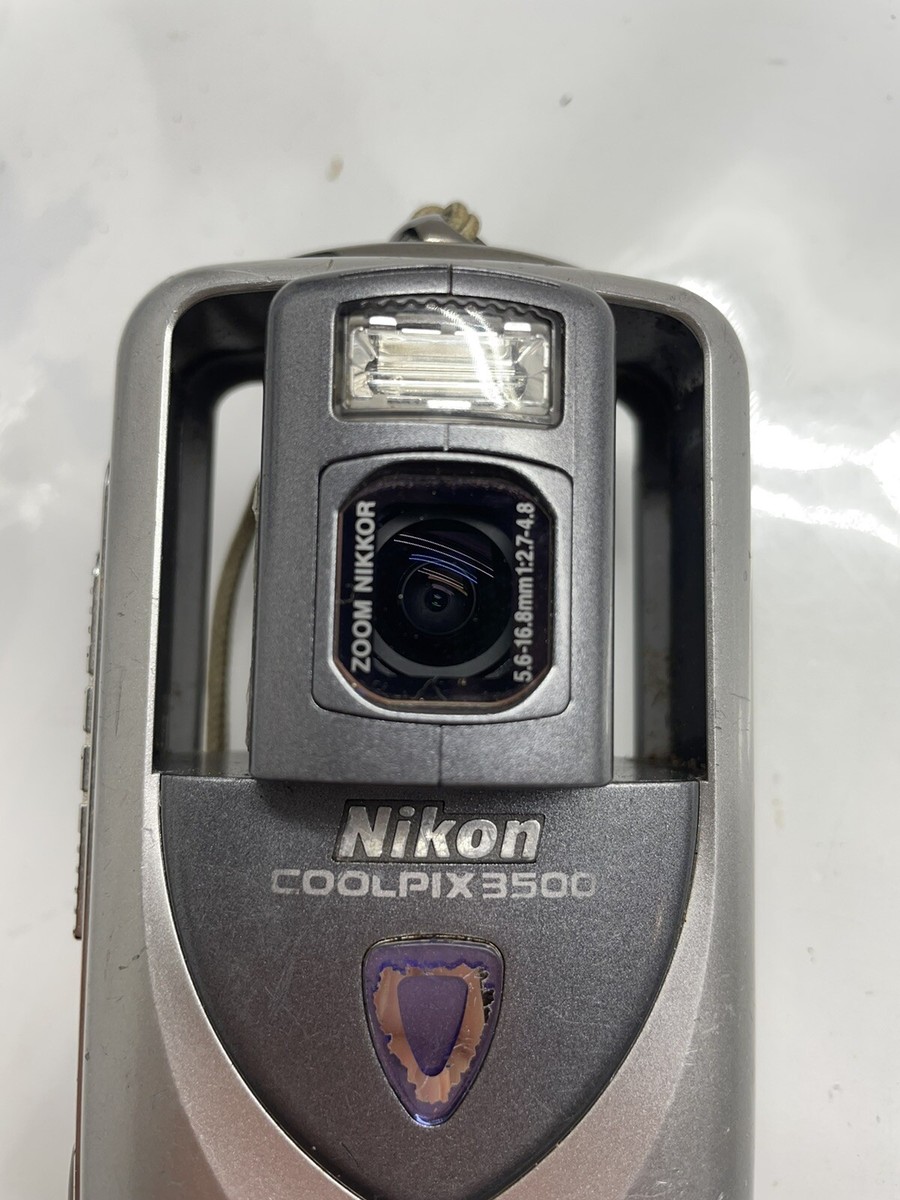 Nikon Coolpix E3500 ニコン デジタルカメラ Nikon Coolpix 3500 digital camera E3500 junk item retro Made