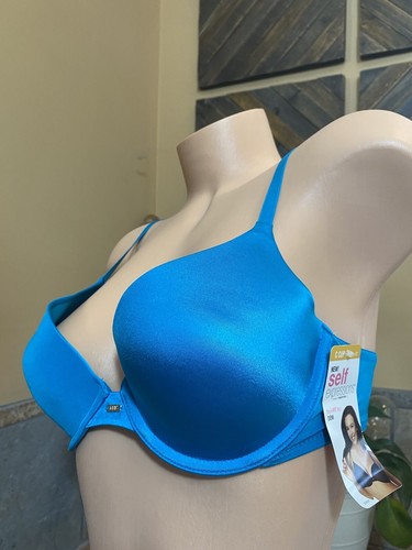 Self Expressions by Maidenform Halb-BH Moderate Lift Aqua Blau 34C Neu mit Etikett - Bild 2 von 17