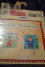 CD AUDIO MUSIQUE PACK  ANNIVERSAIRE  CD et carte NEUF sous blister  ENV GRATUIT