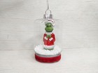New! Snow Globe Grinch Christmas Tree Ornament Decor Eww People Bah Humbug Trays