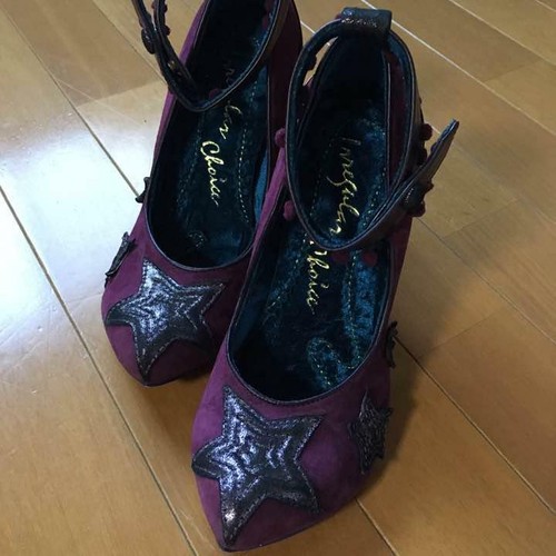 Irregular Choice Pumps Size 38 Purple Star