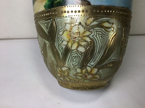 TT100 Vintage Janpanese Antique Circa 19th Century Gorgeous Porcelain Vase - Picture 6 of 8