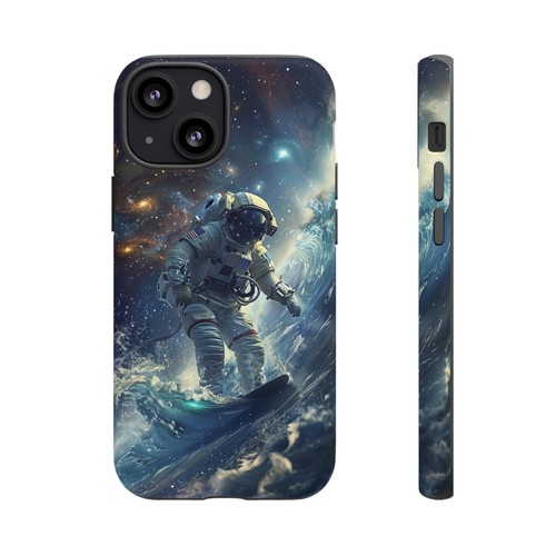Astronaut Surfing Wave Space Phone Case for iPhone, Samsung Galaxy, Pixel - 第 62/139 張圖片