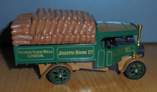 Matchbox Yesteryear Y27 Foden Steam Wagon Joseph Rank Rivetted Wheels Prepro - Picture 5 of 8