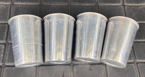 4 Pcs Aluminum Tumblers Drinking Glasses Vintage Retro Metal Cup - Picture 3 of 11