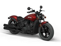 2022 Indian Motorcycle Scout Bobber Sixty ABS Ruby Smoke
