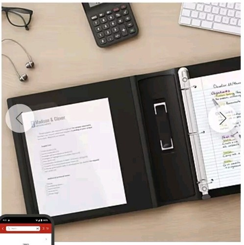 Staples 3" 3-Ring Better Binder, D-Ring, Black (ST55888-CC) - Picture 5 of 5