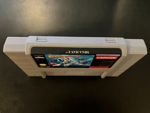 Mega Man X (SNES, 1994) Super Nintendo Tested Cartridge Only - Picture 2 of 4
