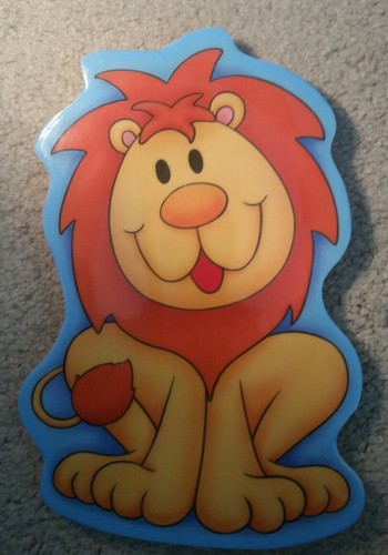 Juego de 3 placas de plástico para niños, 2 elefantes y 1 forma de león - Imagen 10 de 12