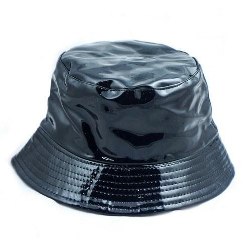 PVC glänzend bunt Fischerhut regendicht Festival Style für Herren & Damen - Bild 1 von 6