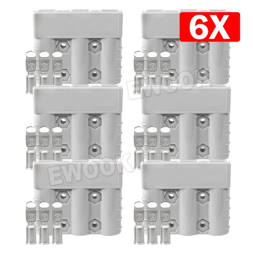 1/2/4/6/10X Anderson Style 50A 3Pin 3Pole Plug for DCDC Charger & DCDC Wiring - Picture 13 of 14