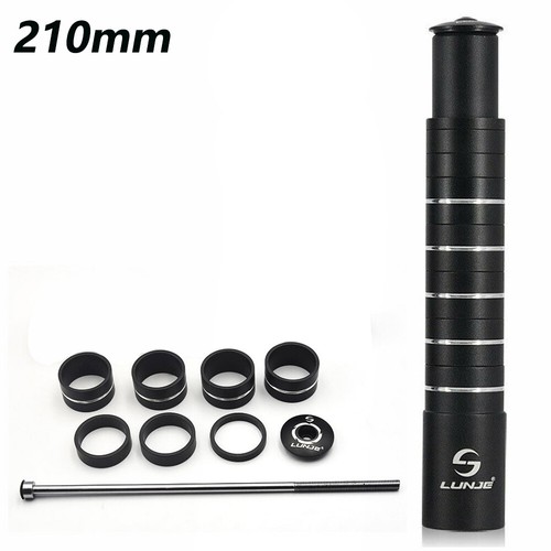 Bicycle Fork Stem Extender Handlebar Riser Extension Adapter Mountain Bike MTB - Picture 15 of 17
