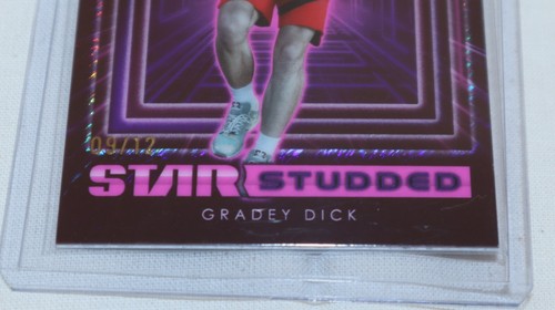 Topps MIDNIGHT 2023/24 | *GRADEY DICK* /12 Star Studded Insert Parallel - Picture 2 of 6