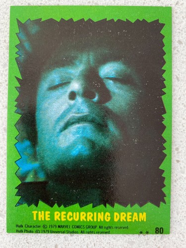 ( U SELECT CARDS ) 1979 Topps The Increduble Hulk Singles & stickers🔽 - Picture 138 of 177