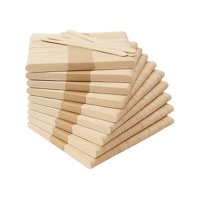 Holz Eisstiele Holzstiele Wooden Sticks Hochwertige Bastelmaterial Holzstäbchen