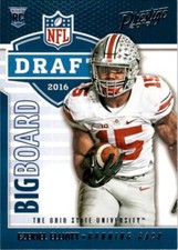 2016 Panini Prestige Draft Big Board #3 Ezekiel Elliott Ohio State Buckeyes