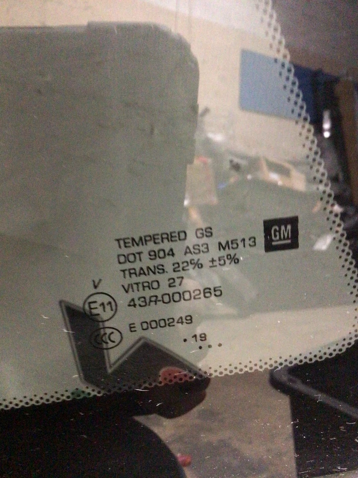 ✅ 2014 SUBURBAN 1500 CUARTO VENTANA DE CRISTAL LH OEM Foto 3 de 4