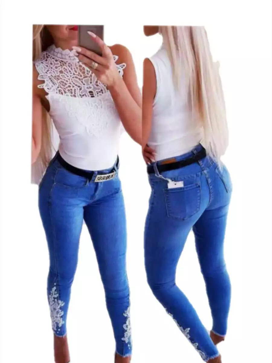 Lace jeggings 2025