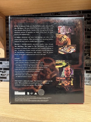1995 The 11th Hour 7th Guest Collection PC CD ROM Game Big Box Mystery - Picture 11 of 24