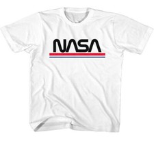 Kids NASA Rwb Worm White Brands Shirt