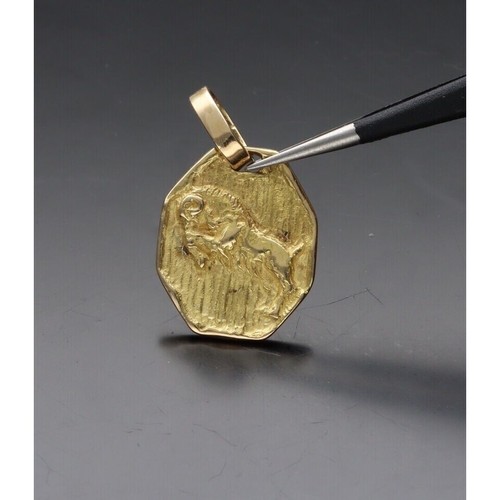 MEDAILLE 💫♥️💫 ETRUSKISCHES GOLD STERNZEICHEN 750/1000,18Kt. - Bild 2 von 7