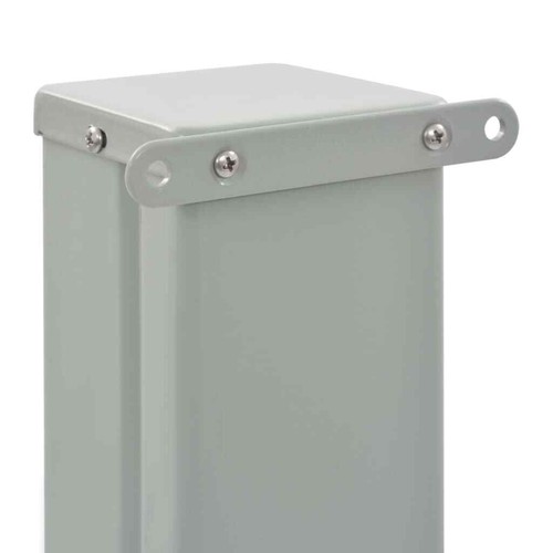 Patio Retractable Side Awning 31.5"x118.1" Gray vidaXL - Picture 7 of 8