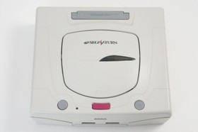 Sega Saturn WHITE Console Boxed HST-3220 GOOD Tested System -NTSC-J CD- 130412