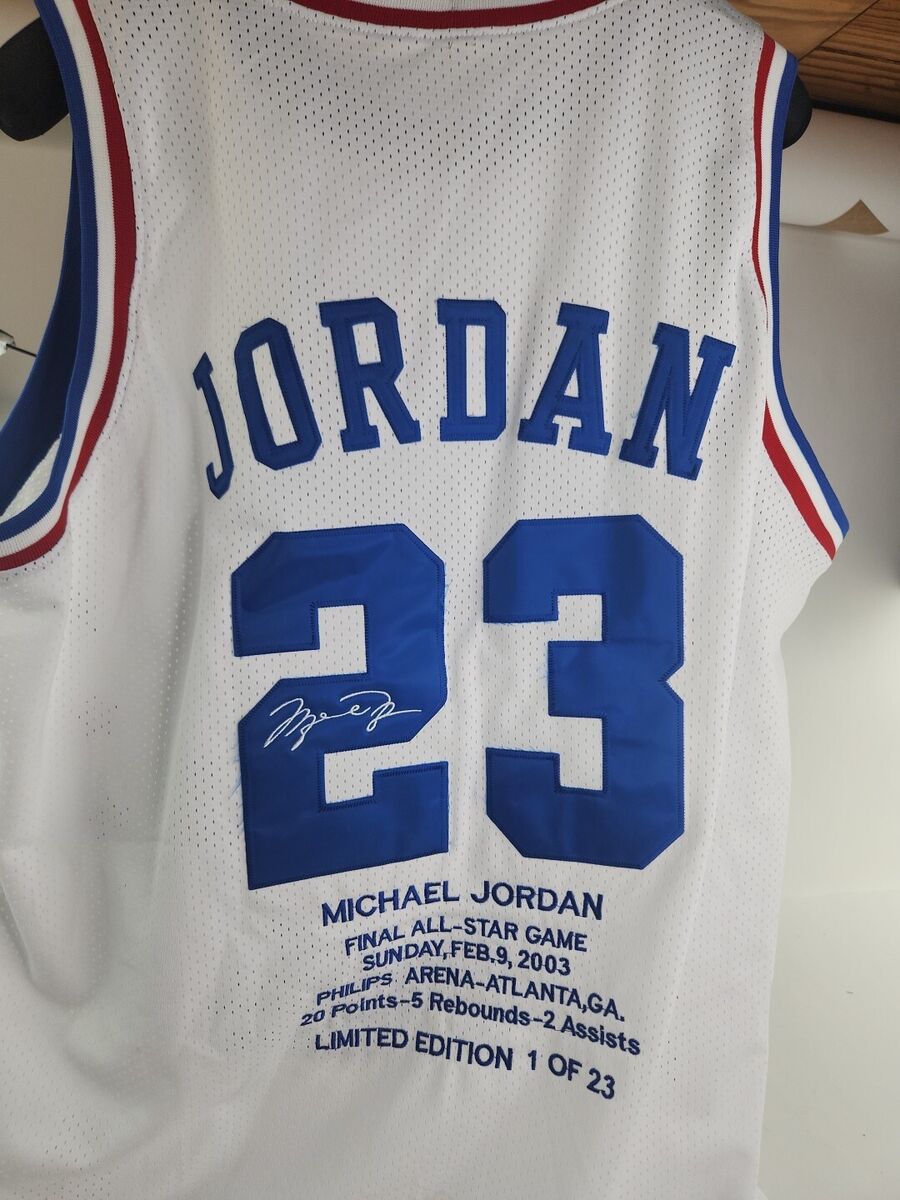 RARE 2003 LIMITED EDITION 1 of 23 MICHAEL JORDAN LAST ALL RARE 2003 LIMITED EDITION 1 of 23 MICHAEL JORDAN LAST ALL