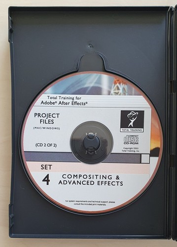 Total Training For Adobe After Effects 6 Set 4. Ref00100 - Picture 4 of 7