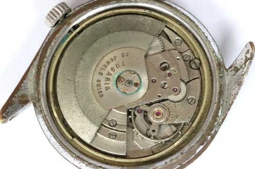 Tugaris defective automatic mens watch in poor condition - Imagen 4 de 6