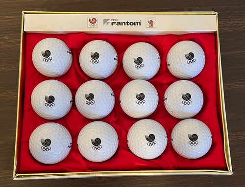 RARE SET Pro Fantom 1988 Seoul Olympics logo golf balls - (12) HODORI the Tiger - Picture 3 of 5