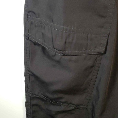 ASOS Cargo Utility Pant with Suspender Clips Sz 10 Black Neon NWOT - Picture 5 of 9