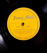 KID ORY Blues For Jimmie / Get Out Of Here UK Jazz Man 78 1951 record swing