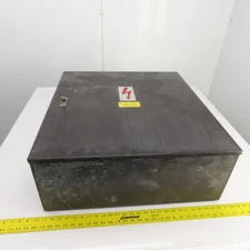 27-1/2" x 25-1/2" x 10" Wall Mount Electrical Enclosure W/Hinged Door