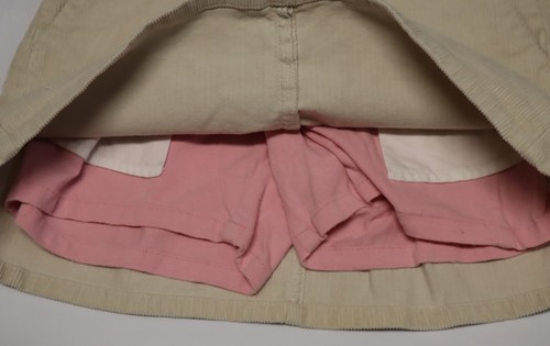RALPH LAUREN girls corduroy skirt skort size 8 - Picture 3 of 8