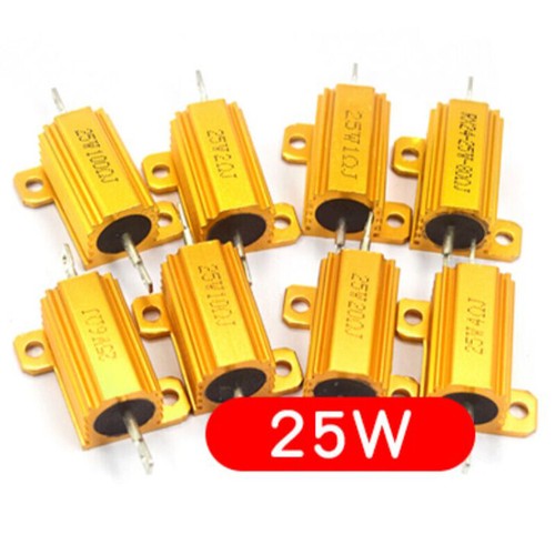 5W 10W 25W 50W 100W 200W 300W 500W Lastwiderstand Drahtwiderstand 0,1 Ω - 10 kΩ - Picture 11 of 15