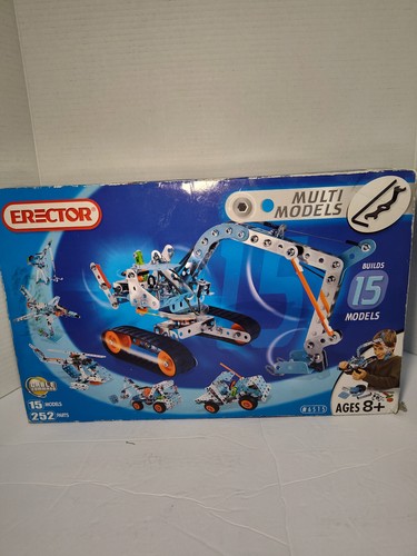 Erector Set Meccano #6515 Cable Control 15 Multi Models NEW OPEN BOX - SEE DESC