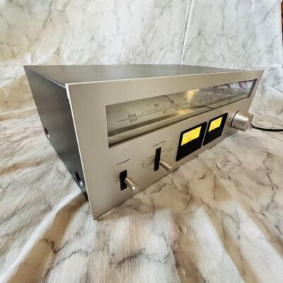 Pioneer TX-7600 Tuner AMFM Tested Silver Vintage AC100V | eBay Pioneer TX-7600 Tuner AMFM Tested Silver Vintage AC100V | eBay