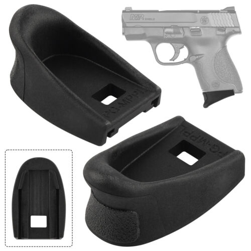 For S&W M&P 9 Shield PLUS 9mm Grip Extension Mag Ext PG-MPPL Black - HOT - Picture 9 of 14